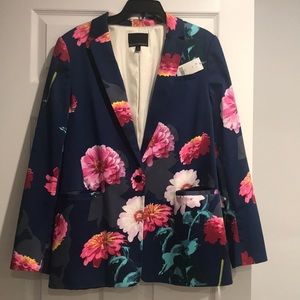 Brand new Banana republic floral blazer